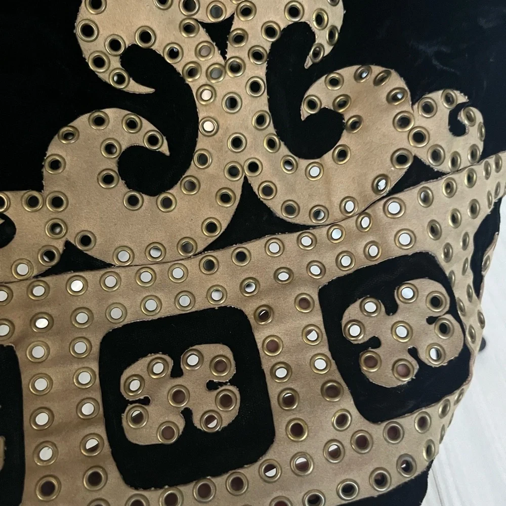 Elegant 60s velvet mini dress from London - Picture 8 of 14